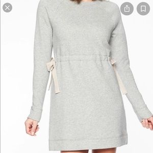 Athleta cinched waist sweater dress